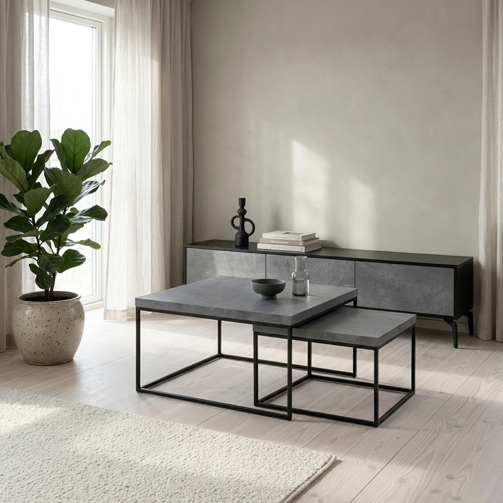 סט מזנון ושולחן Aspen 3