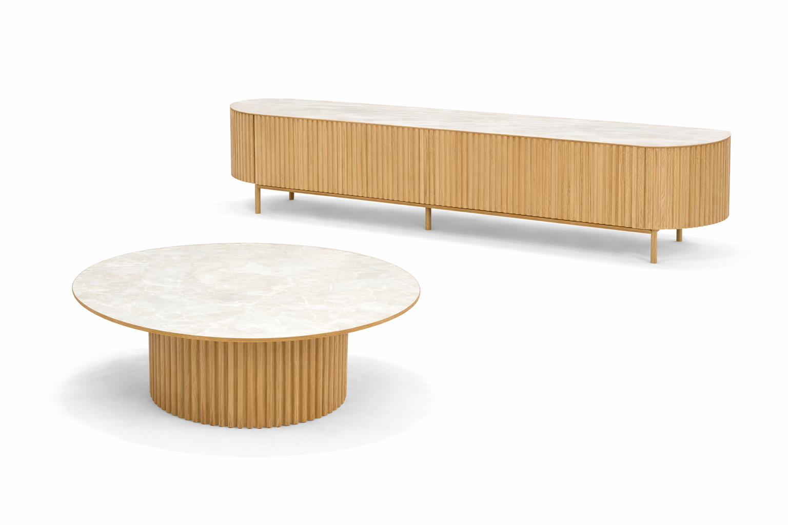 סט מזנון ושולחן Infinity