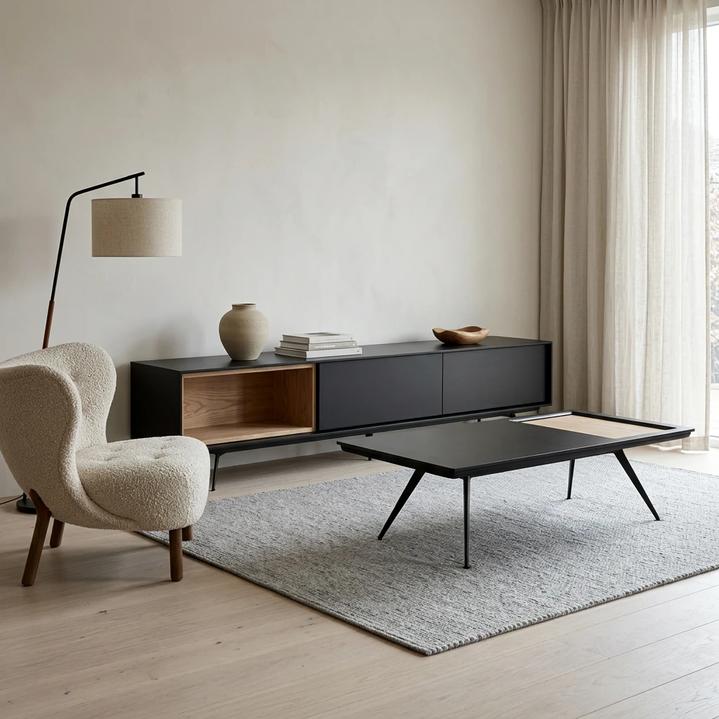 סט מזנון ושולחן Oslo 2