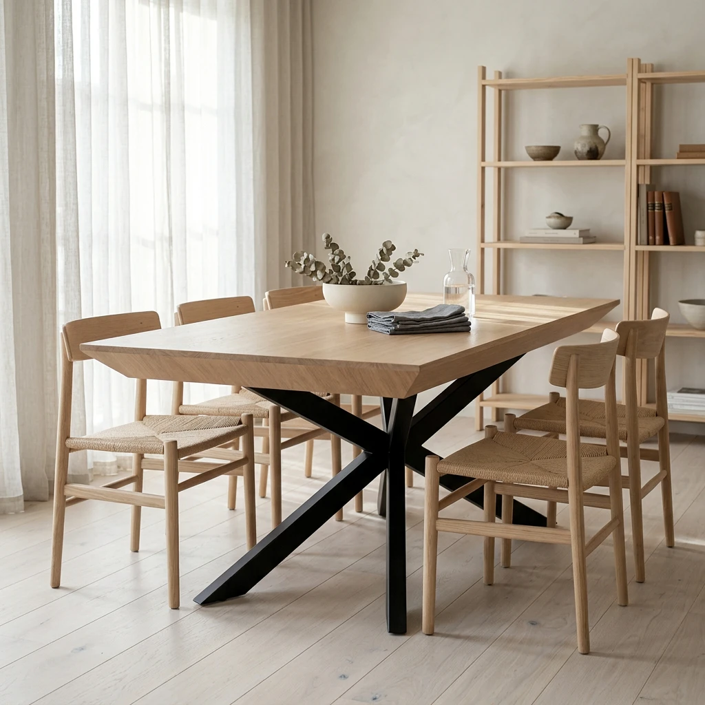 שולחן אוכל ברצלונה (נפתח) 2