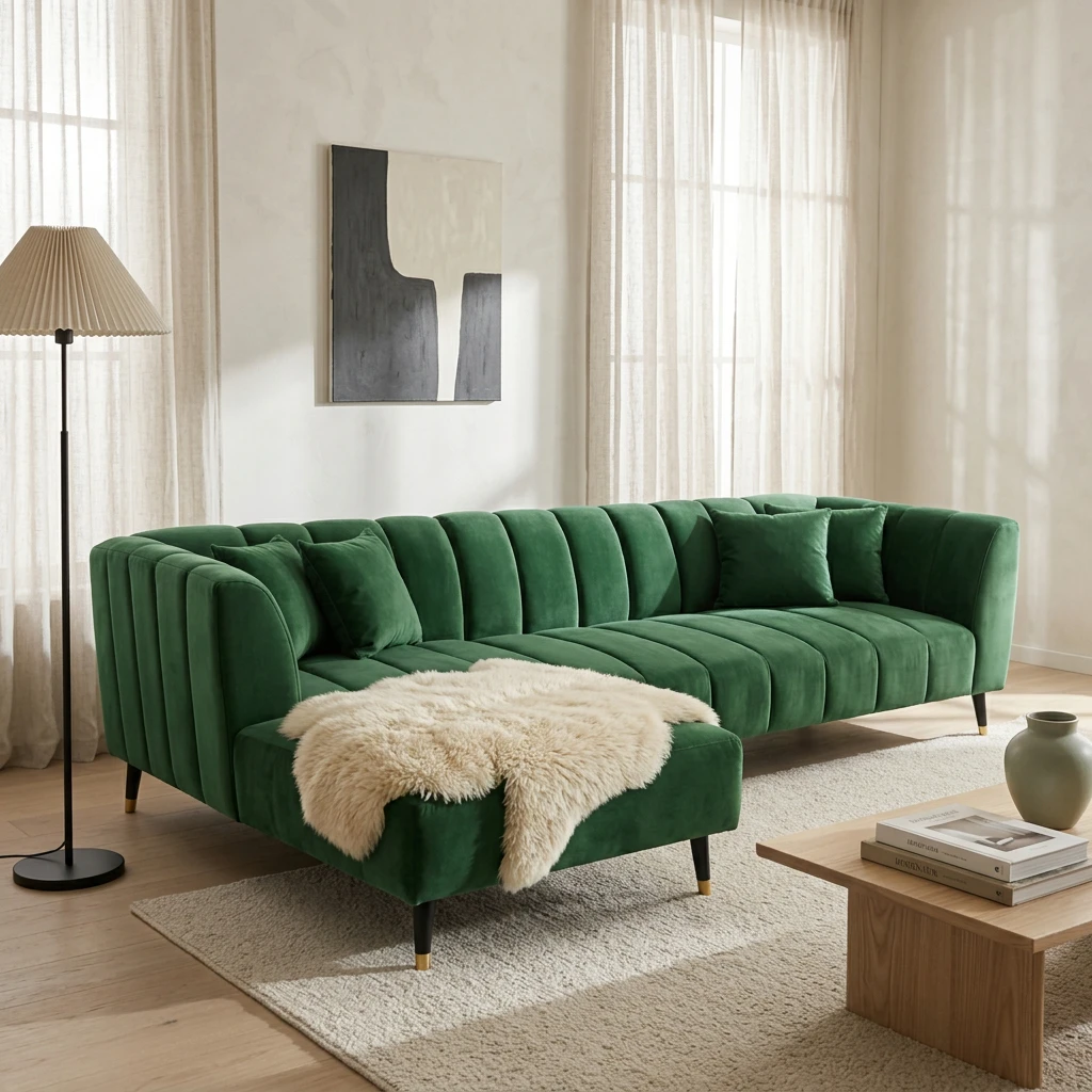 ספת שיקאגו ירוק