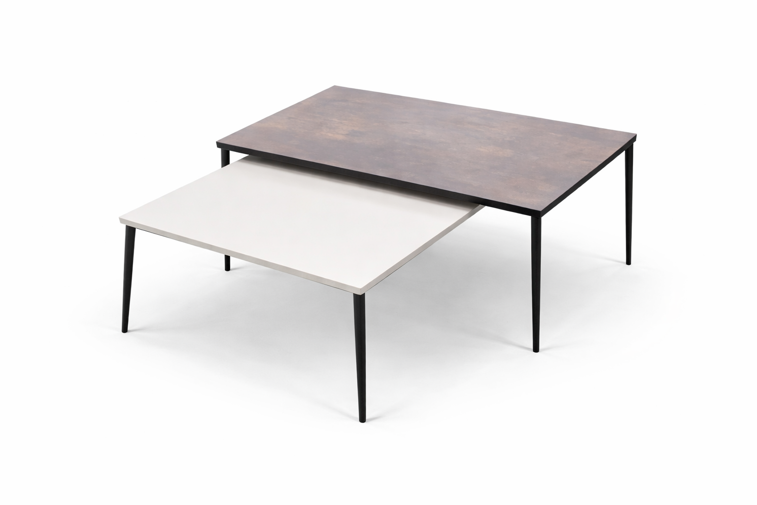 זוג שולחנות מלבני Finn