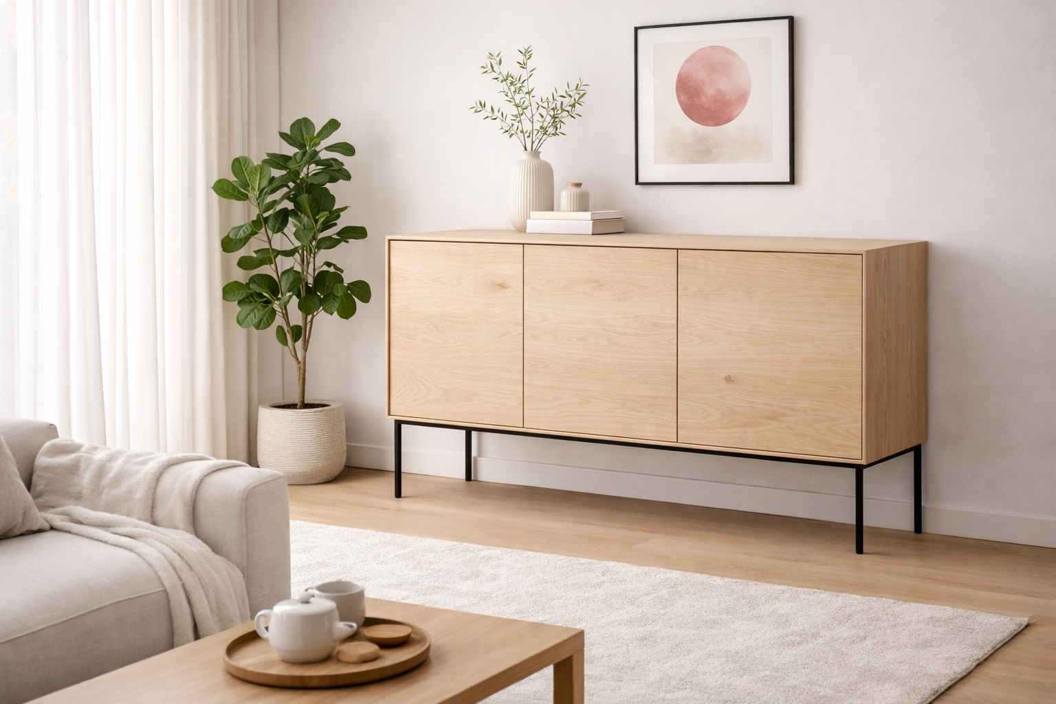 שידת מזנון הדר 4