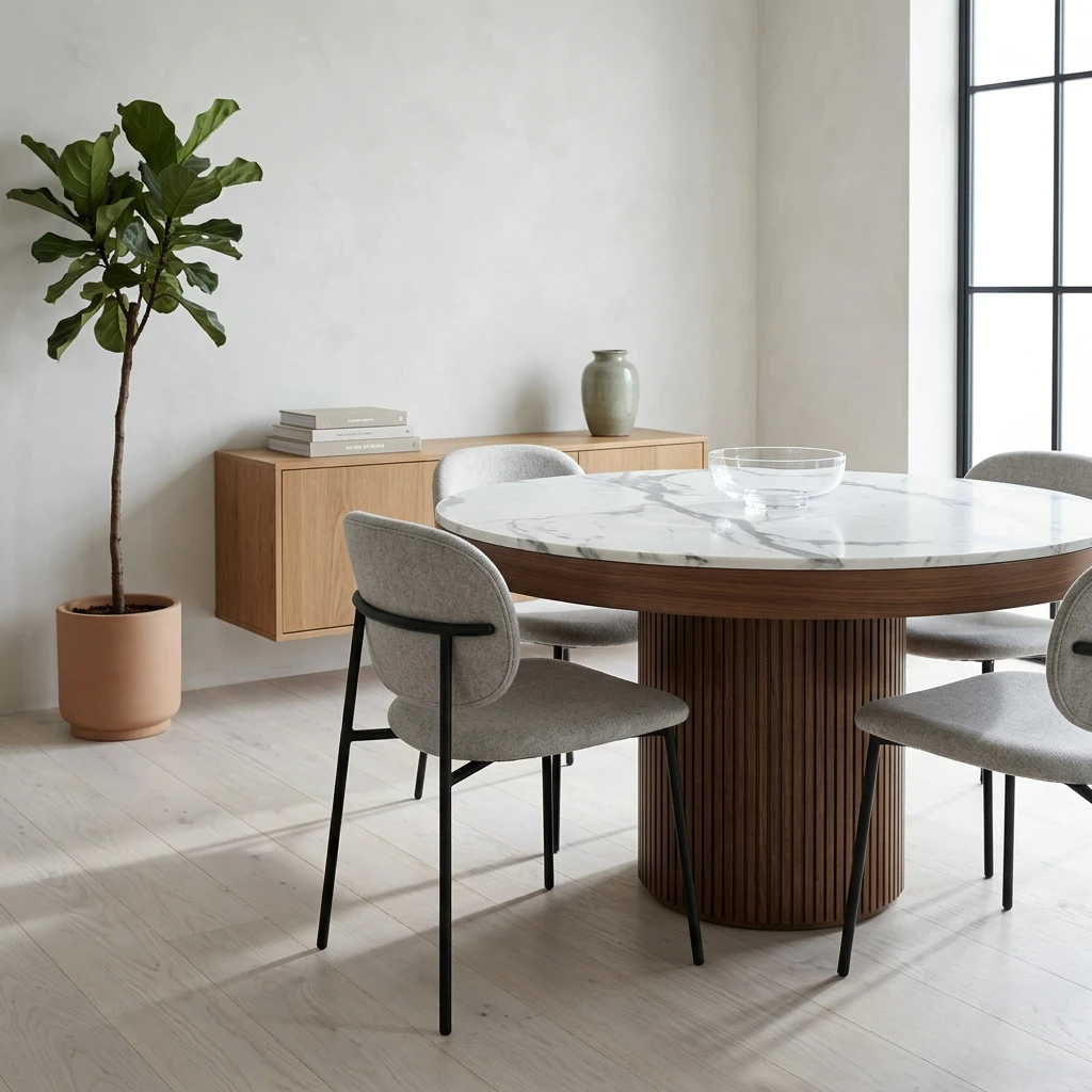 שולחן אוכל לואי (נפתח)