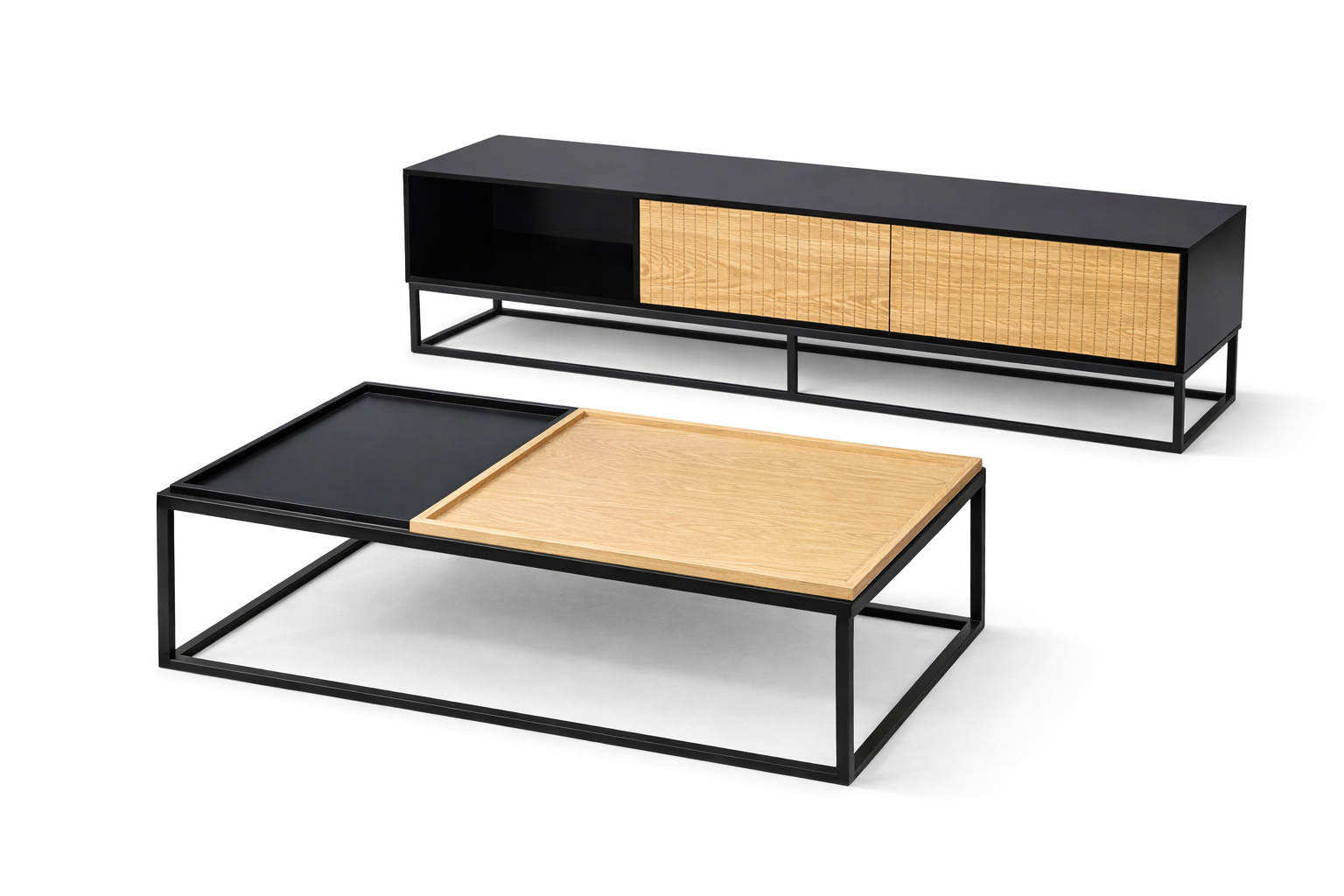 סט מזנון ושולחן Milan